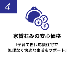 家賃並みの安心価格